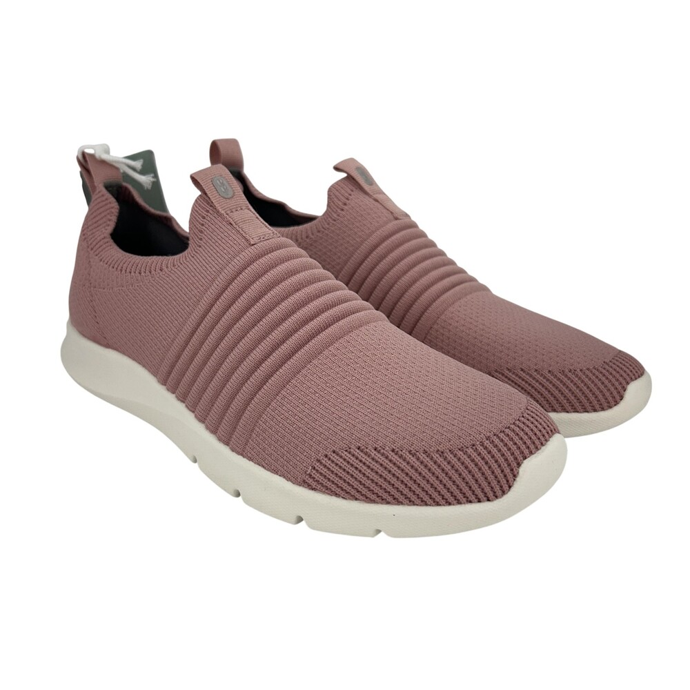 Revitalign Harbor Shoes Womens Size 9 Pink Knit Slip On Walking Comfort Sneakers
